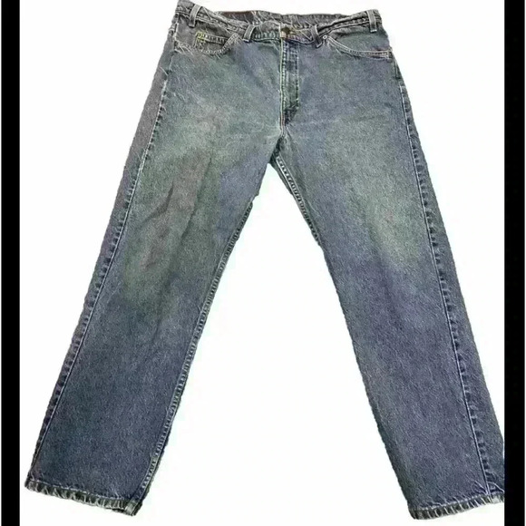 Levis 505 Men Jeans 38 x30 Vintage blue jeans orange tab with date of 1996 - Picture 1 of 6